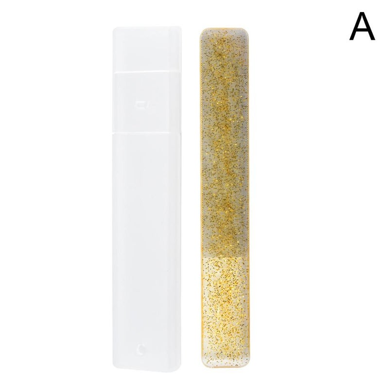 Glass nano nail file bar, microparticle nail polishing stick, nano glass nano nail polishing bar